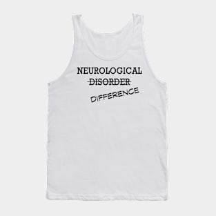 Neurological Differences- Black Tank Top